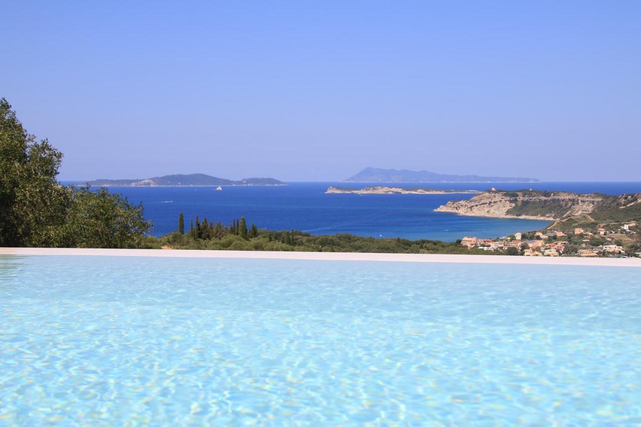 Afión Sunset Sea View Villa 9 מראה חיצוני תמונה