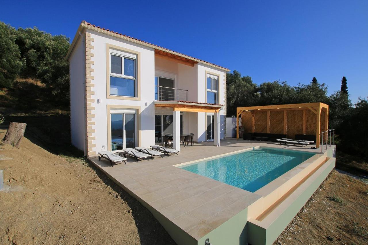 Afión Sunset Sea View Villa 9 מראה חיצוני תמונה